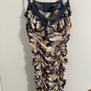 Torrid Floral Ruched Intimate Sleepwear